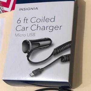 Insignia 6ft Car Charger used once
